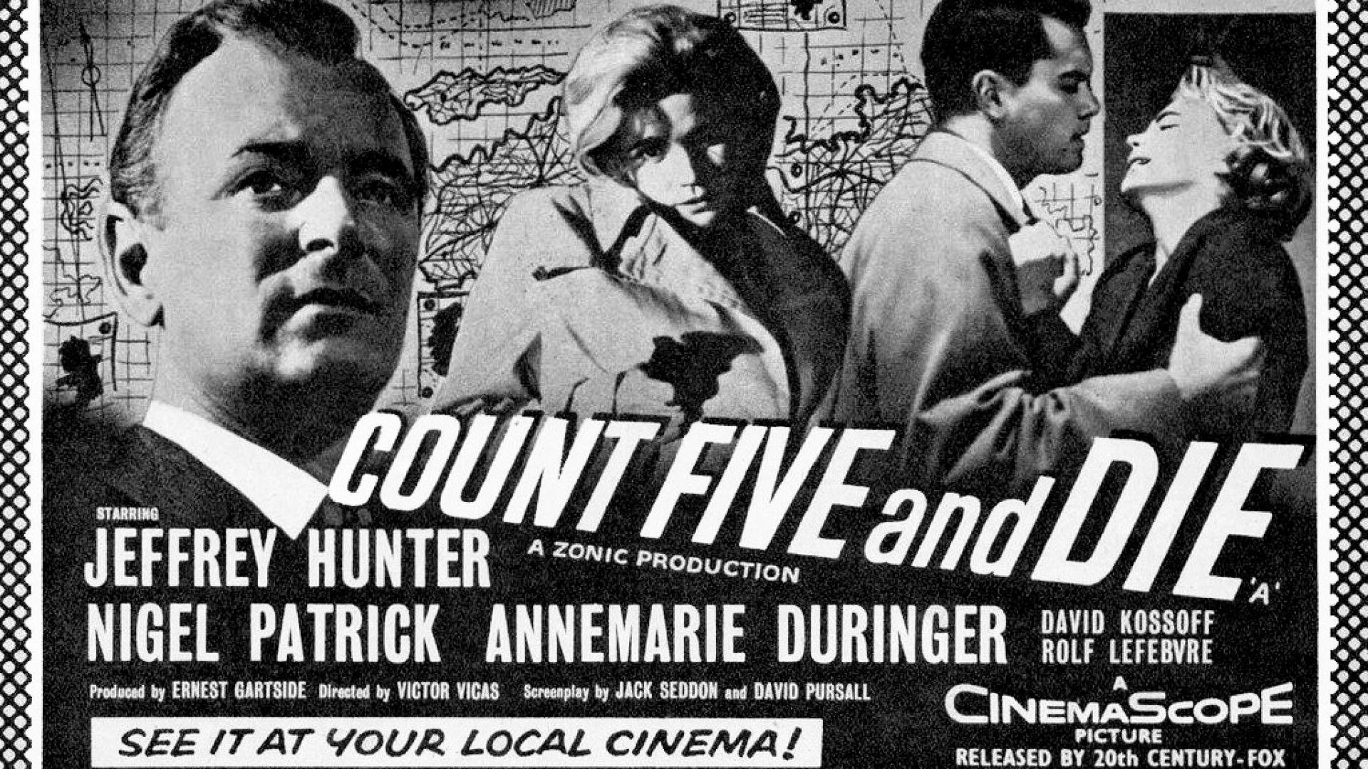 ⁣Count Five and Die (1957)