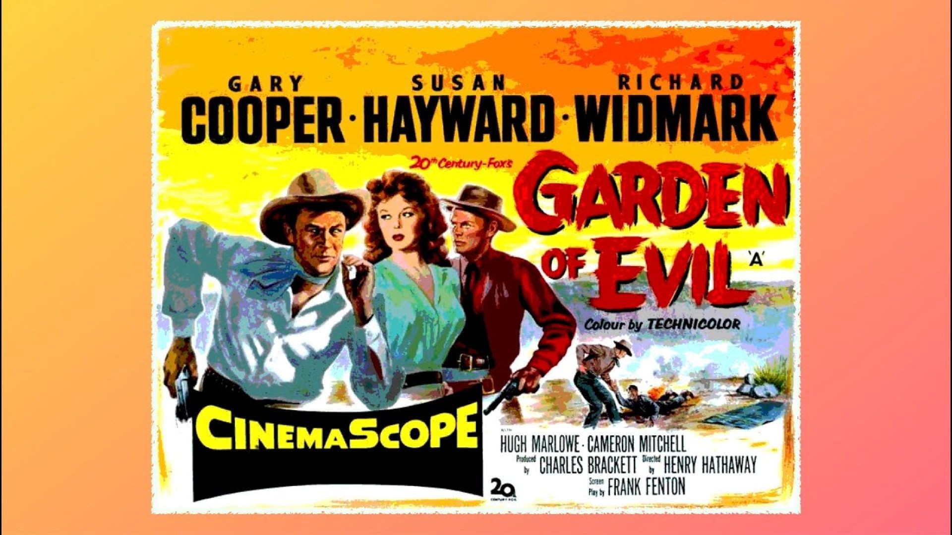 ⁣Garden of Evil (1954)