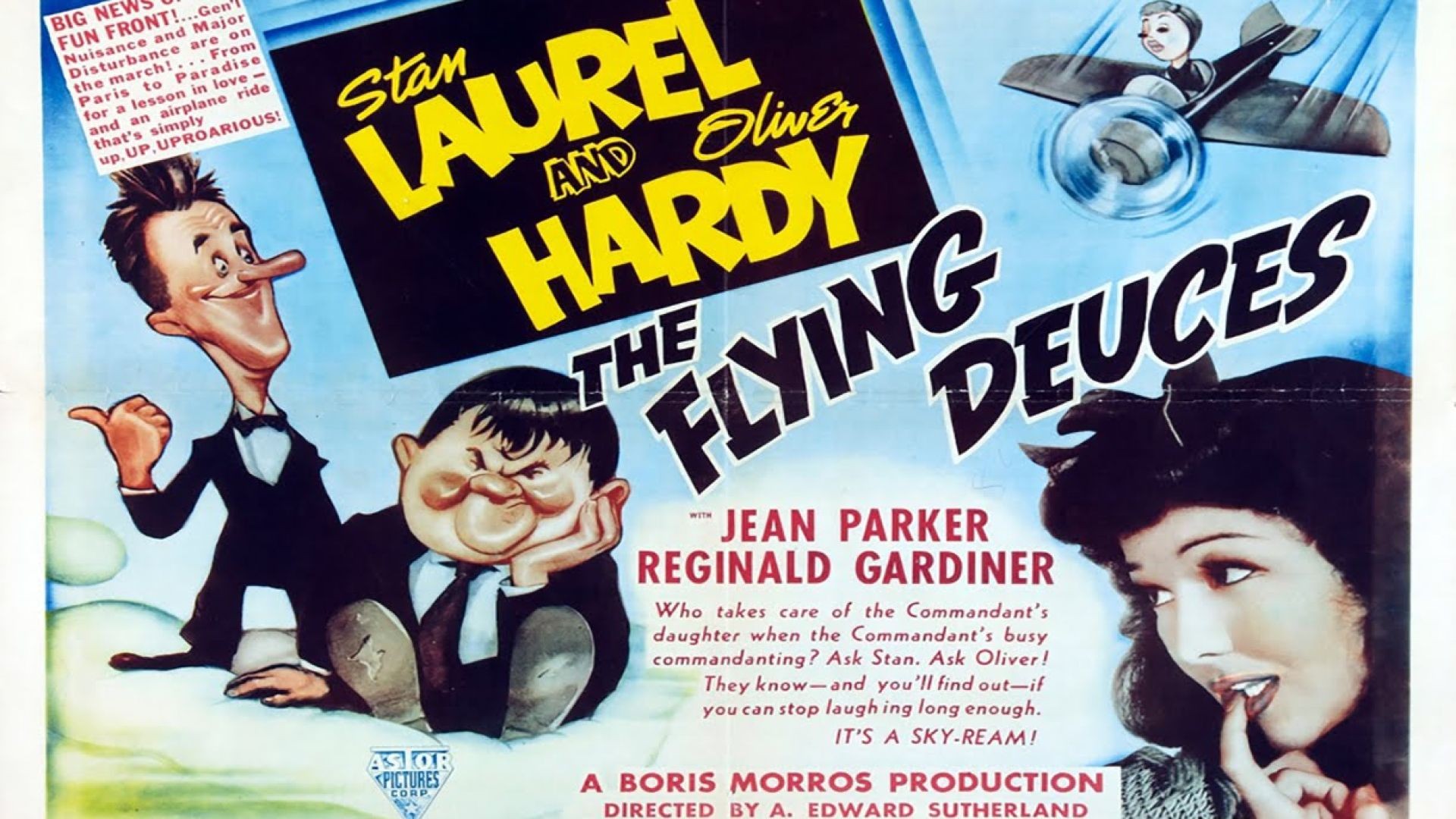 ⁣The Flying Deuces (1939)