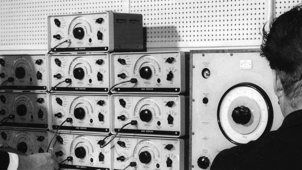 Classic photos from the golden days of the BBC Radiophonic Workshop